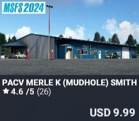 PACV Merle K (Mudhole) Smith Airport by DC Scenery Design. USD $9.99