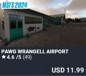 PAWG Wrangell Airport by DC Scenery Design. USD $11.99