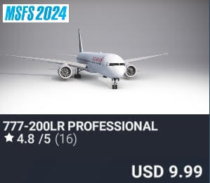 777-200LR Professional by mscenery. USD $9.99
