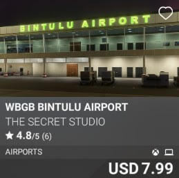 WBGB Bintulu Airport by The Secret Studio. USD $7.99