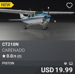 CT210N by Carenado. USD $19.99