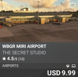 WBGR Miri Airport by The Secret Studio. USD $9.99