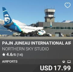 PAJN Juneau International Airport by Northern Sky Studio. USD $17.99