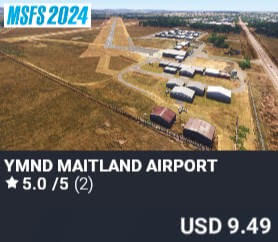 YMND Maitland Airport by Orbx. USD $9.49