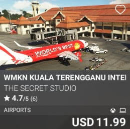 WMKN Kuala Terengganu International Airport by The Secret Studio. USD $11.99