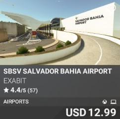 SBSV Salvador Bahia Airport by Exabit. USD $12.99