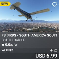 FS Birds - South America South by South Oak Co. USD $6.99