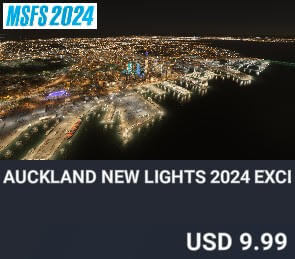 Auckland New Lights 2024 Exclusive Edition by Dreamscenery. USD $9.99