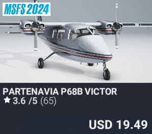 Partenavia P68B Victor by Nemeth Designs. USD $19.49