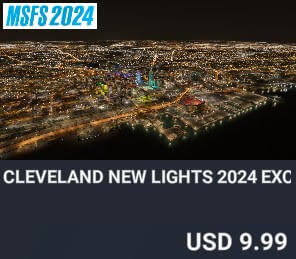 Cleveland New Lights 2024 Exclusive Edition by Dreamscenery. USD $9.99