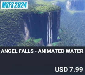 Angel Falls - Animated Waterfalls by Bijan. USD $7.99