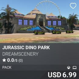 Jurassic Dino Park by DreamScenery. USD $6.99