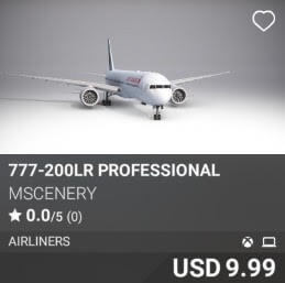 777-200LR Professional by mscenery. USD $9.99