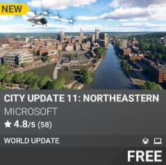 City Update 11: Northeastern United States 2 by Microsoft. USD $Free