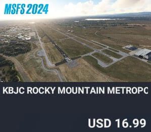 KBJC Rocky Mountain Metropolitan Airport MSFS24 by PropairFlight. USD $16.99