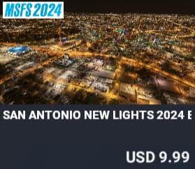 San Antonio New Lights 2024 Exclusive Edition by Dreamscenery. USD $9.99