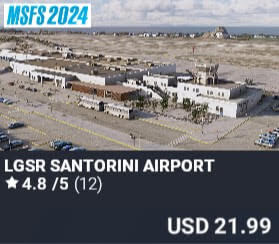 LGSR Santorini Airport by 29Palms. USD $21.99