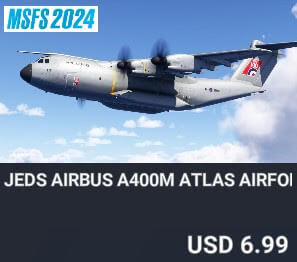 JEDS Airbus A400M Atlas AirForce Liveries by JED Studio. USD $6.99