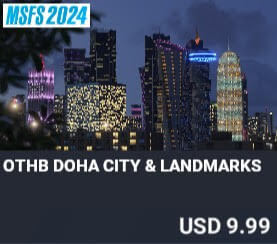 OTHB Doha City & Landmarks by iniBuilds. USD $9.99