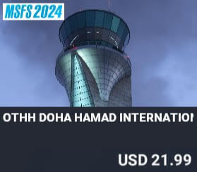 OTHH Doha Hamad International Airport by iniBuilds. USD $21.99