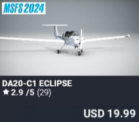 DA20-C1 Eclipse by SimSolutions. USD $19.99