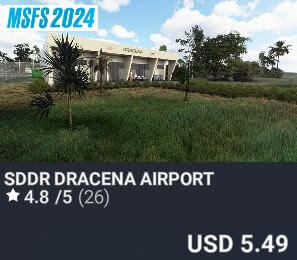 SDDR Dracena Airport by DC Scenery Design. USD $5.49
