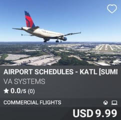 Airport Schedules - KATL [Summer 2025] by VA SYSTEMS. USD $9.99