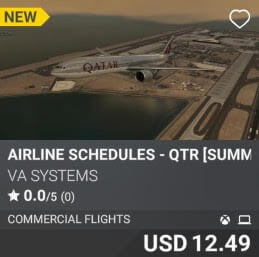 Airline Schedules - QTR [Summer 2025] by VA SYSTEMS. USD $12.49