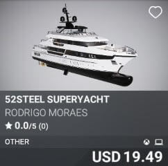 52Steel Superyacht by Rodrigo Moraes. USD $19.49