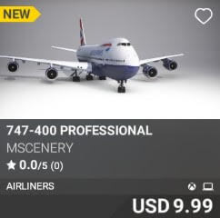 747-400 Professional by mscenery. USD $9.99