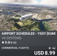 Airport Schedules - YSSY [Summer 2025] by VA SYSTEMS. USD $8.99