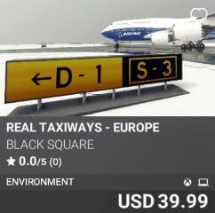 Real Taxiways - Europe by Black Square. USD $39.99