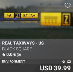 Real Taxiways - US by Black Square. USD $39.99
