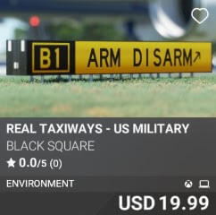Real Taxiways - US Military by Black Square. USD $19.99