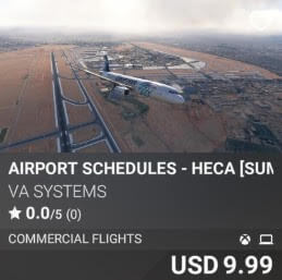 Airport Schedules - HECA [Summer 2025] by VA SYSTEMS. USD $9.99