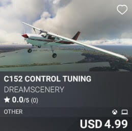 C152 Control Tuning by Dreamscenery. USD $4.99