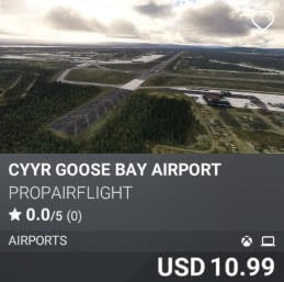 CYYR Goose Bay Airport by propairflight. USD $10.99