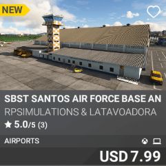 SBST SANTOS AIR FORCE BASE AND PORT OF SANTOS by RPSimulations & Latavoadora. USD $7.99