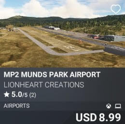 MP2 Munds Park Airport by Lionheart Creations. USD $8.99