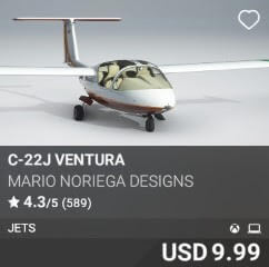 C-22J Ventura by Mario Noriega Designs. USD $9.99