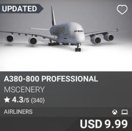 A380-800 Professional by mscenery. USD $9.99