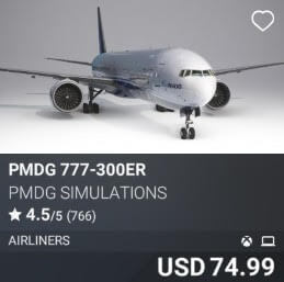 PMDG 777-300ER by PMDG Simulations. USD $74.99