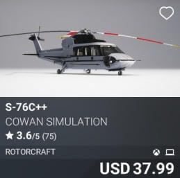 S-76C++ by Cowan Simulation. USD $37.99