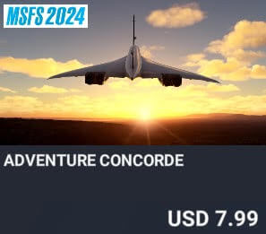 Adventure Concorde by Perfect Flight. USD $7.99