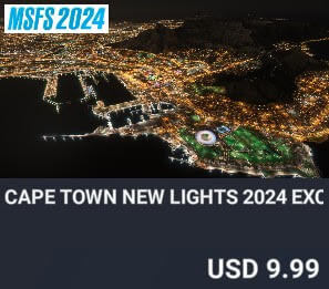 Cape Town New Lights 2024 Exclusive Edition by Dreamscenery. USD $9.99