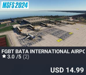 FGBT Bata International Airport by msfscenerybuilders. USD $14.99