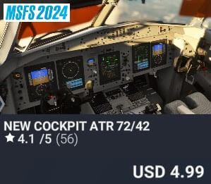 NEW COCKPIT ATR 72/42 by 2pilot. USD $4.99