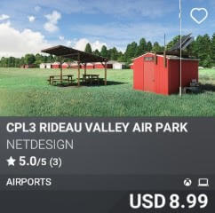 CPL3 Rideau Valley Air Park by NetDesign. USD $8.99