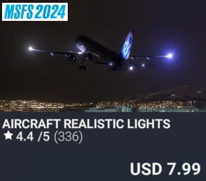 Aircraft Realistic Lights by Zinertek. USD $7.99