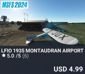 LFIO 1935 Montaudran Airport by REDWING. USD $4.99
